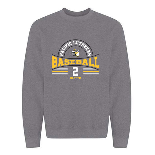 PLU - NCAA Baseball : Aaron Barber - Crewneck Sweatshirt Classic Fashion Shersey
