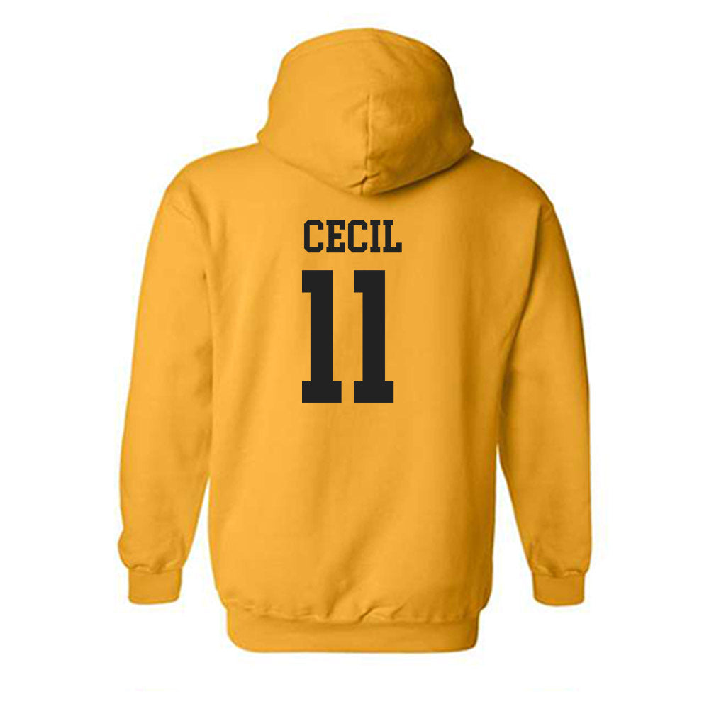 PLU - NCAA Women's Soccer : Hannah Cecil - Hooded Sweatshirt Classic Shersey
