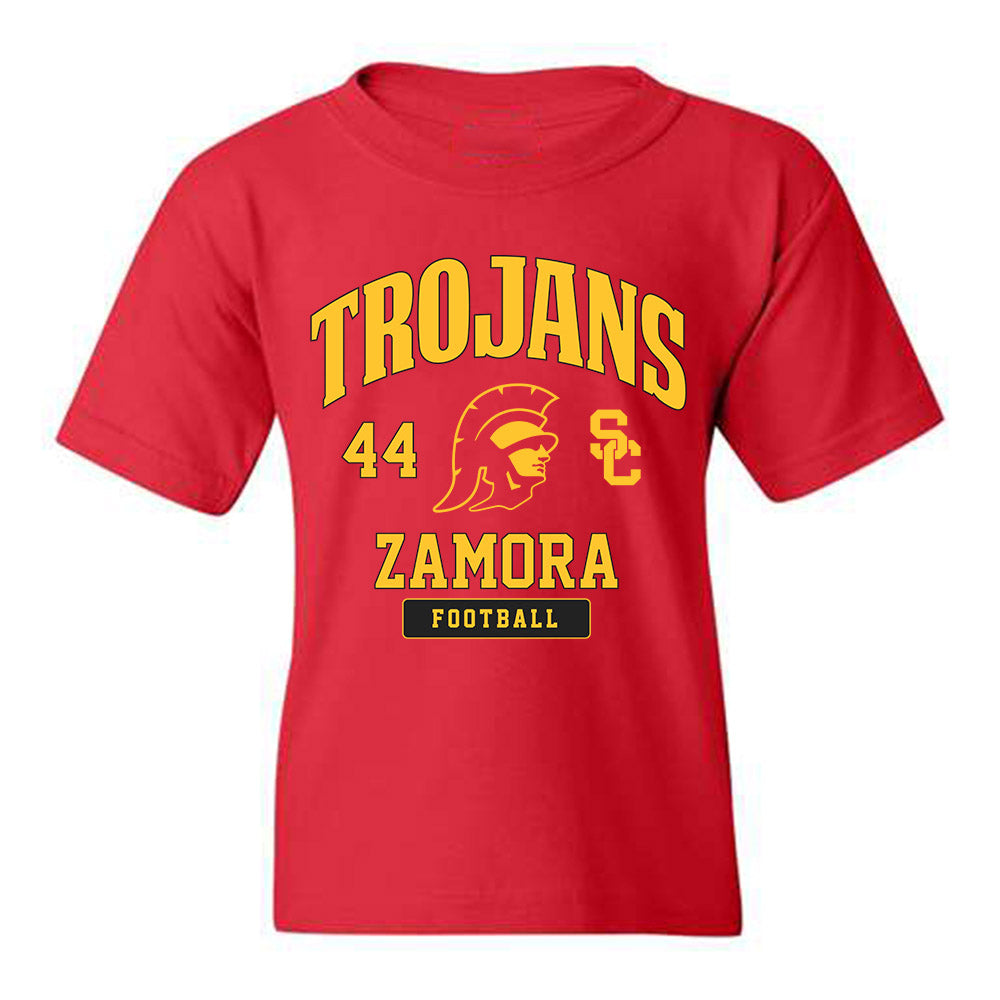 USC - NCAA Football : Josiah Zamora - Youth T-Shirt Classic Fashion Shersey