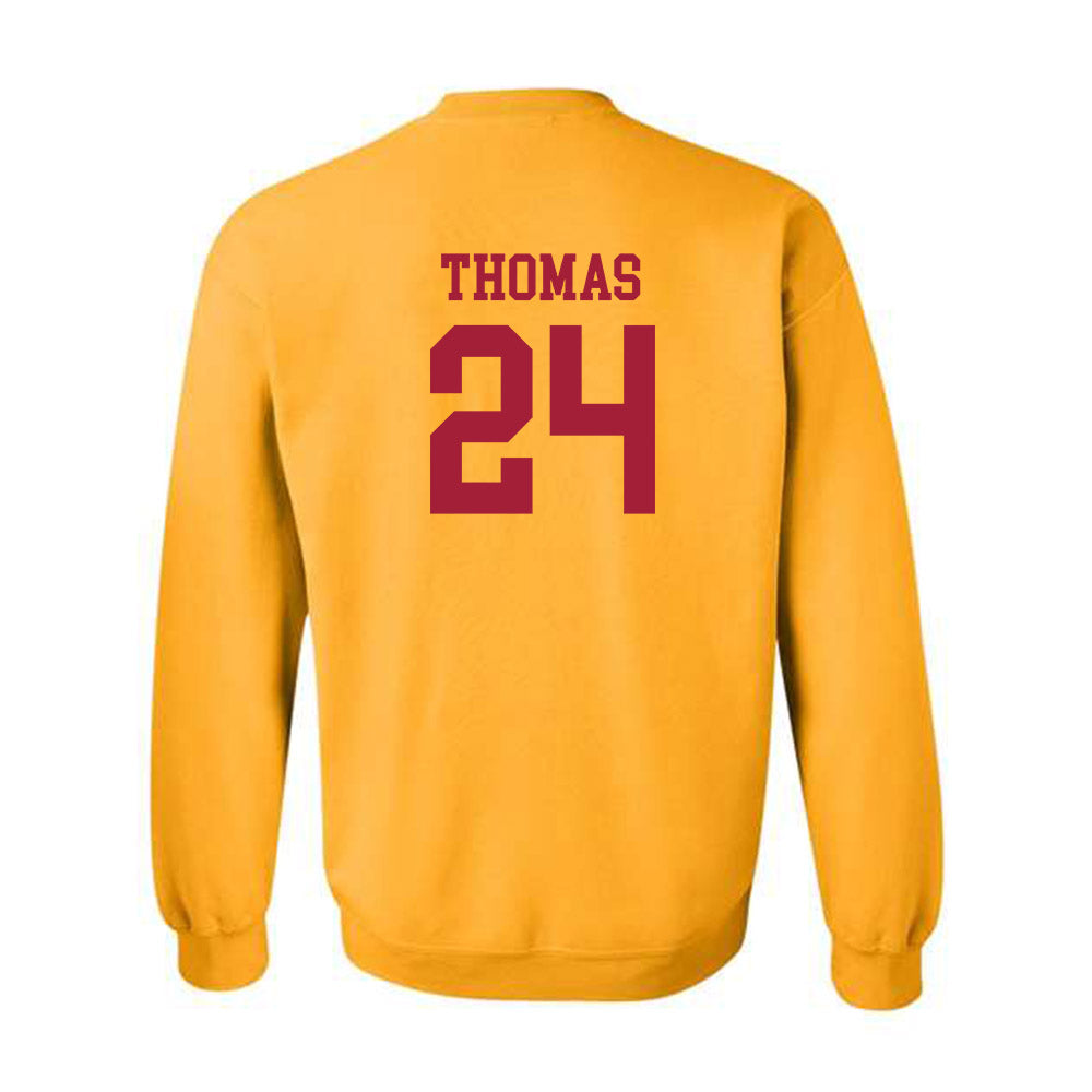 USC - NCAA Women's Track & Field : Max Thomas - Crewneck Sweatshirt Classic Shersey