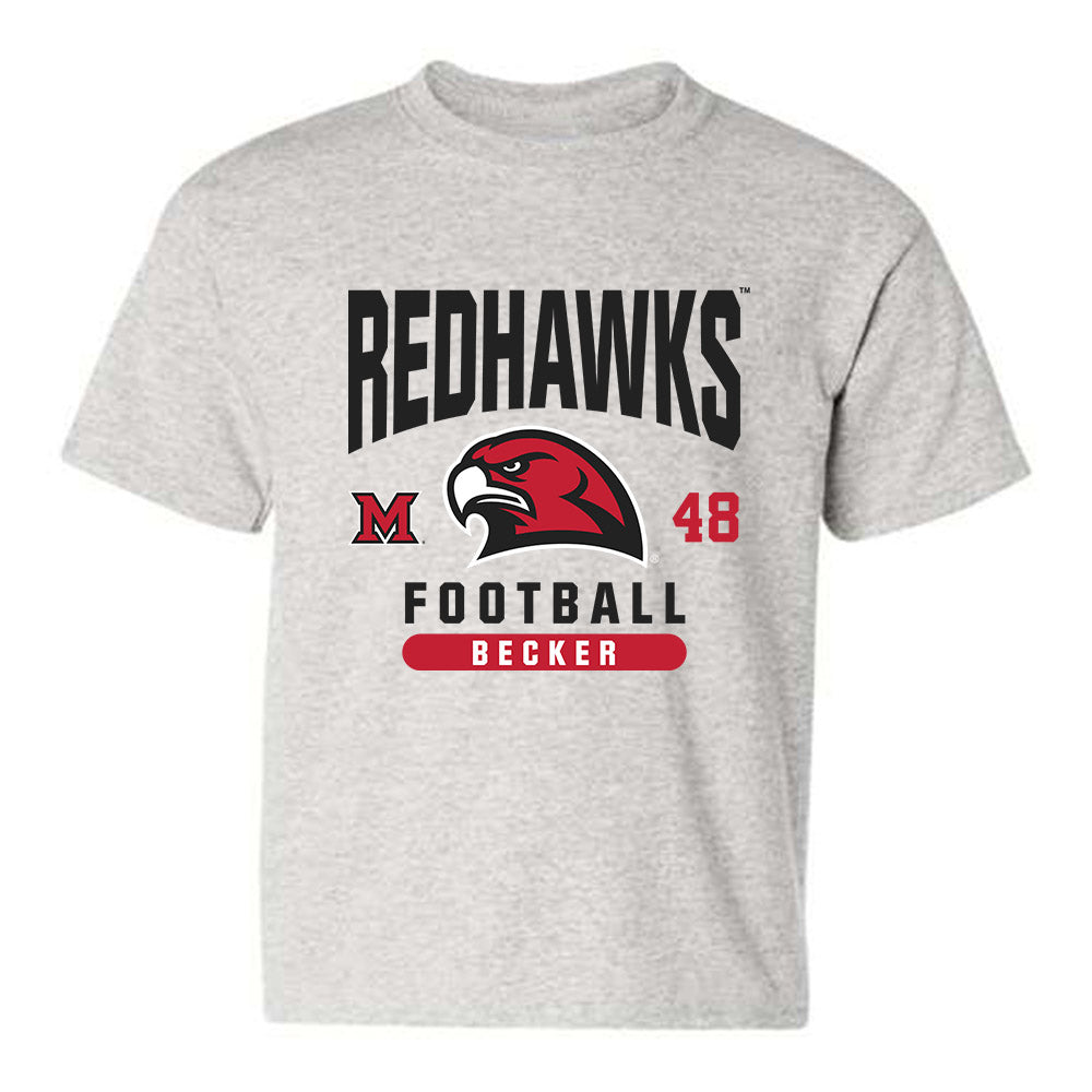 Miami of Ohio - NCAA Football : Chase Becker - Youth T-Shirt Classic Fashion Shersey
