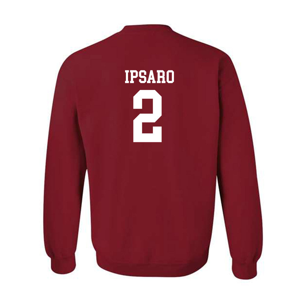 Miami of Ohio - NCAA Men's Basketball : Evan Ipsaro - Crewneck Sweatshirt Classic Shersey