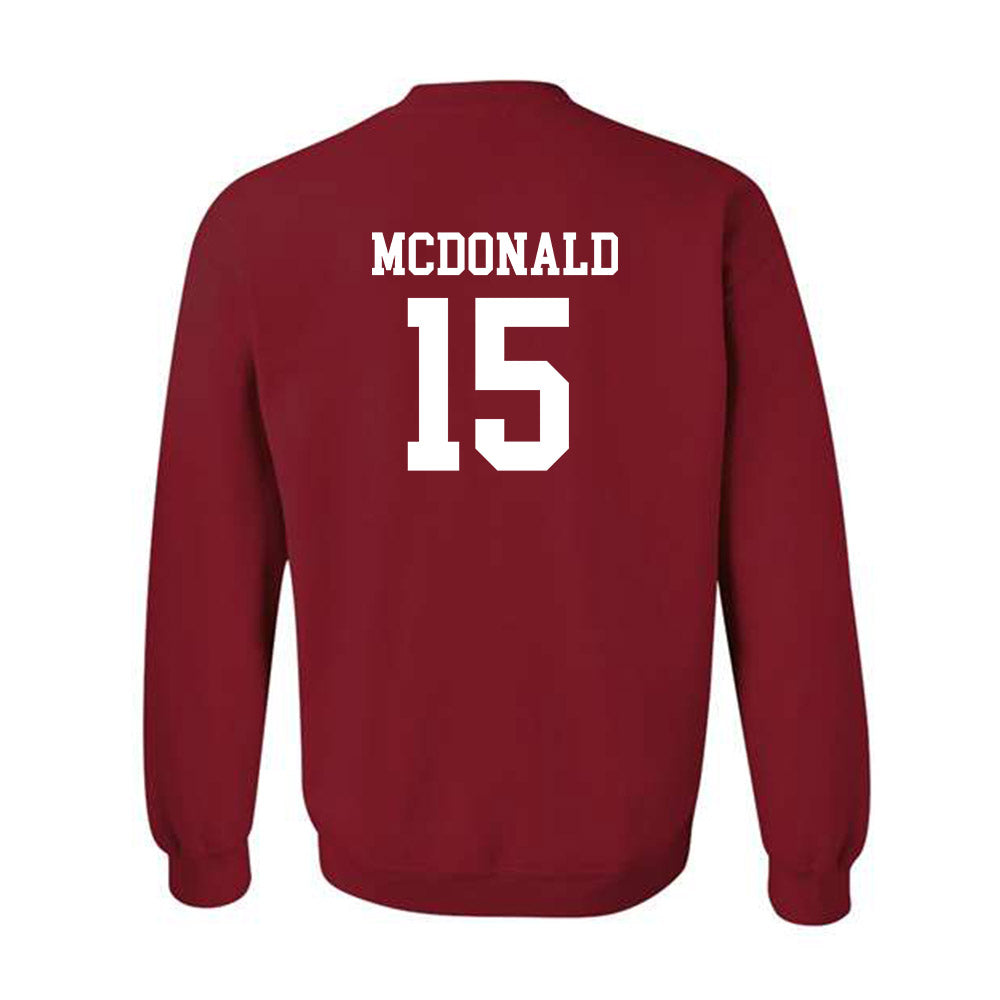 Miami of Ohio - NCAA Football : Cade McDonald - Crewneck Sweatshirt Classic Shersey