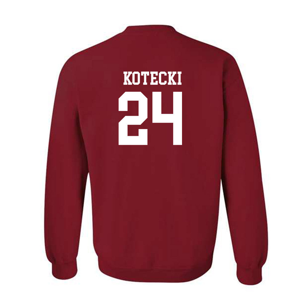 Miami of Ohio - NCAA Men's Basketball : Jackson Kotecki - Crewneck Sweatshirt Classic Shersey
