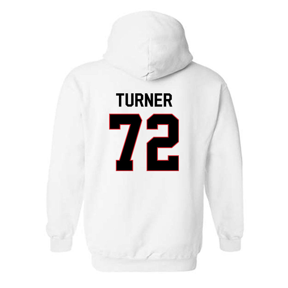 Davidson - NCAA Football : Liam Turner - Hooded Sweatshirt Classic Fashion Shersey