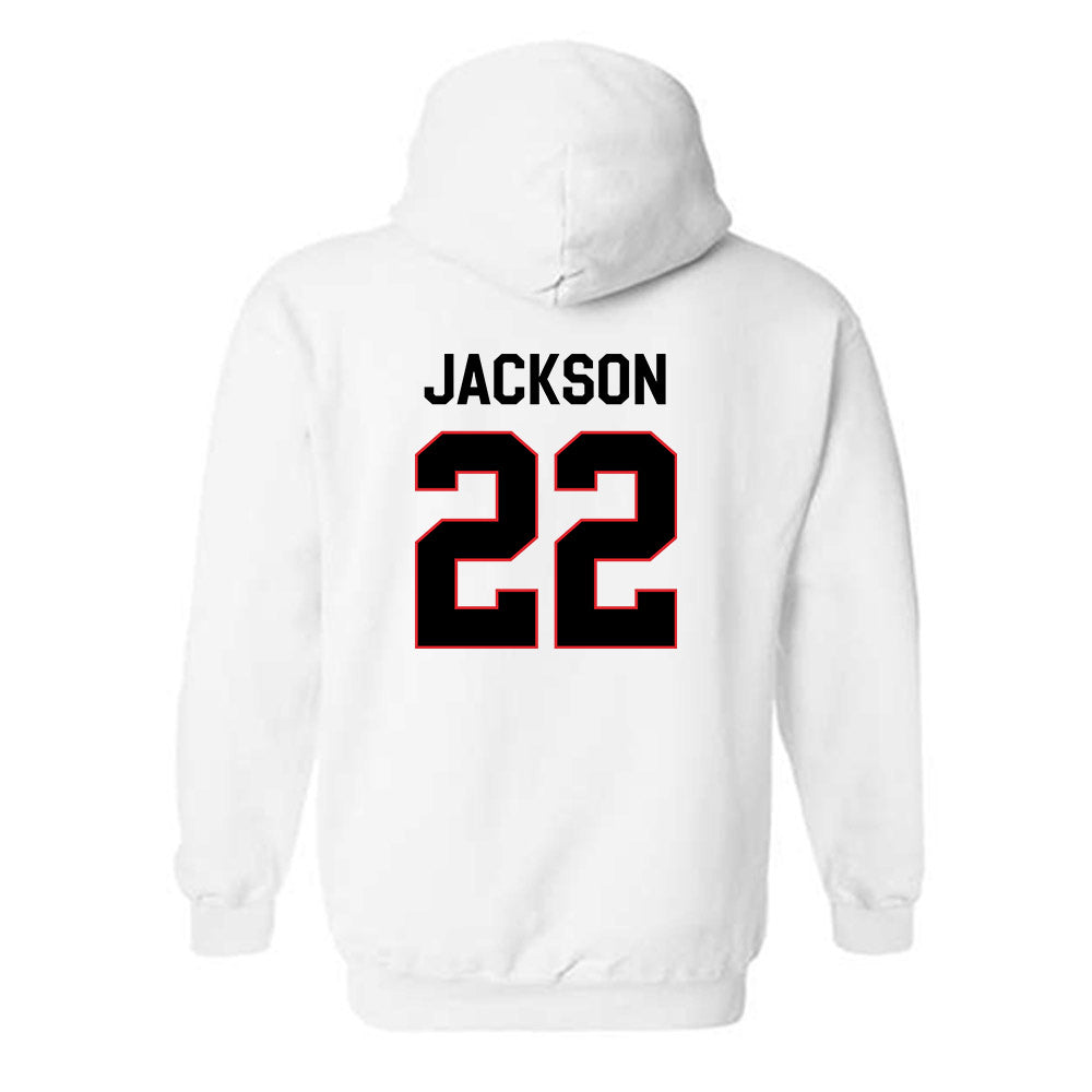 Davidson - NCAA Women's Basketball : Sylvie Jackson - Hooded Sweatshirt Classic Fashion Shersey