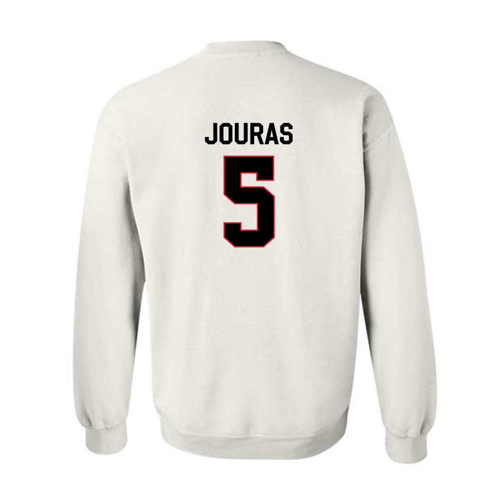 Davidson - NCAA Baseball : Noah Jouras - Crewneck Sweatshirt Classic Fashion Shersey