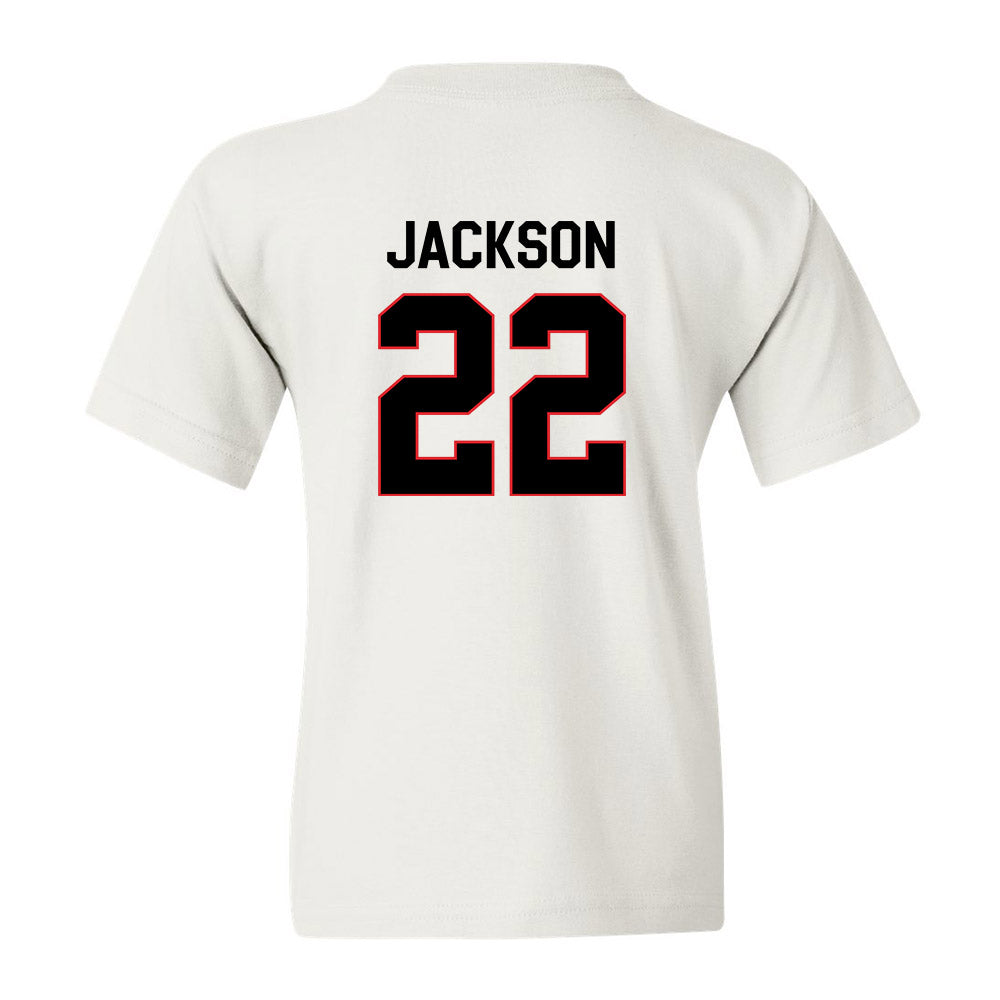 Davidson - NCAA Women's Basketball : Sylvie Jackson - Youth T-Shirt Classic Fashion Shersey
