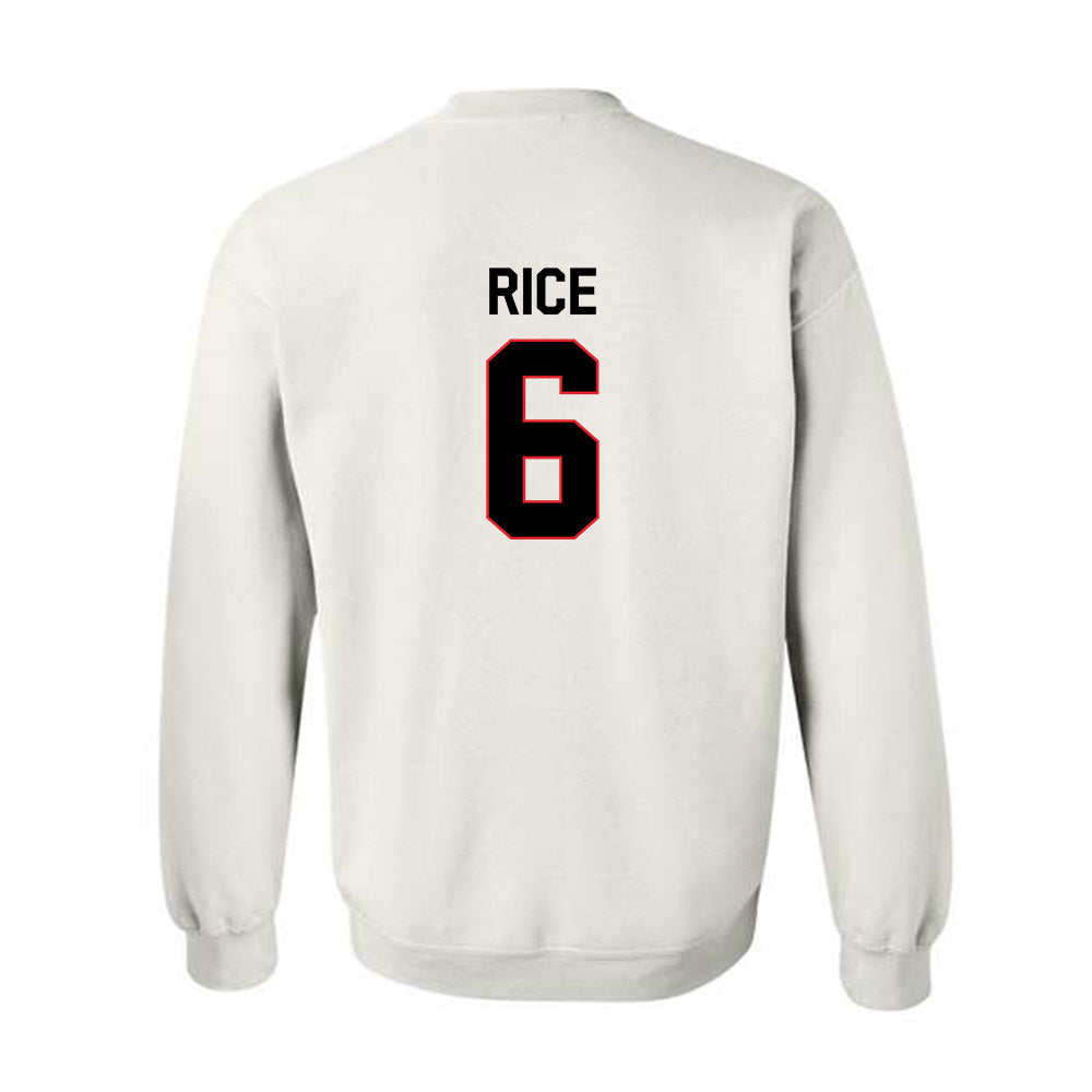 Davidson - NCAA Baseball : Aidan Rice - Crewneck Sweatshirt Classic Fashion Shersey