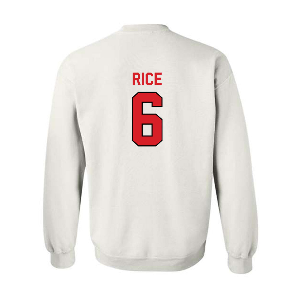 Davidson - NCAA Baseball : Aidan Rice - Crewneck Sweatshirt Classic Fashion Shersey