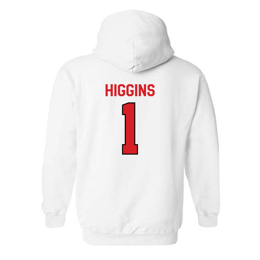 Davidson - NCAA Baseball : Justin Higgins - Hooded Sweatshirt Classic Fashion Shersey