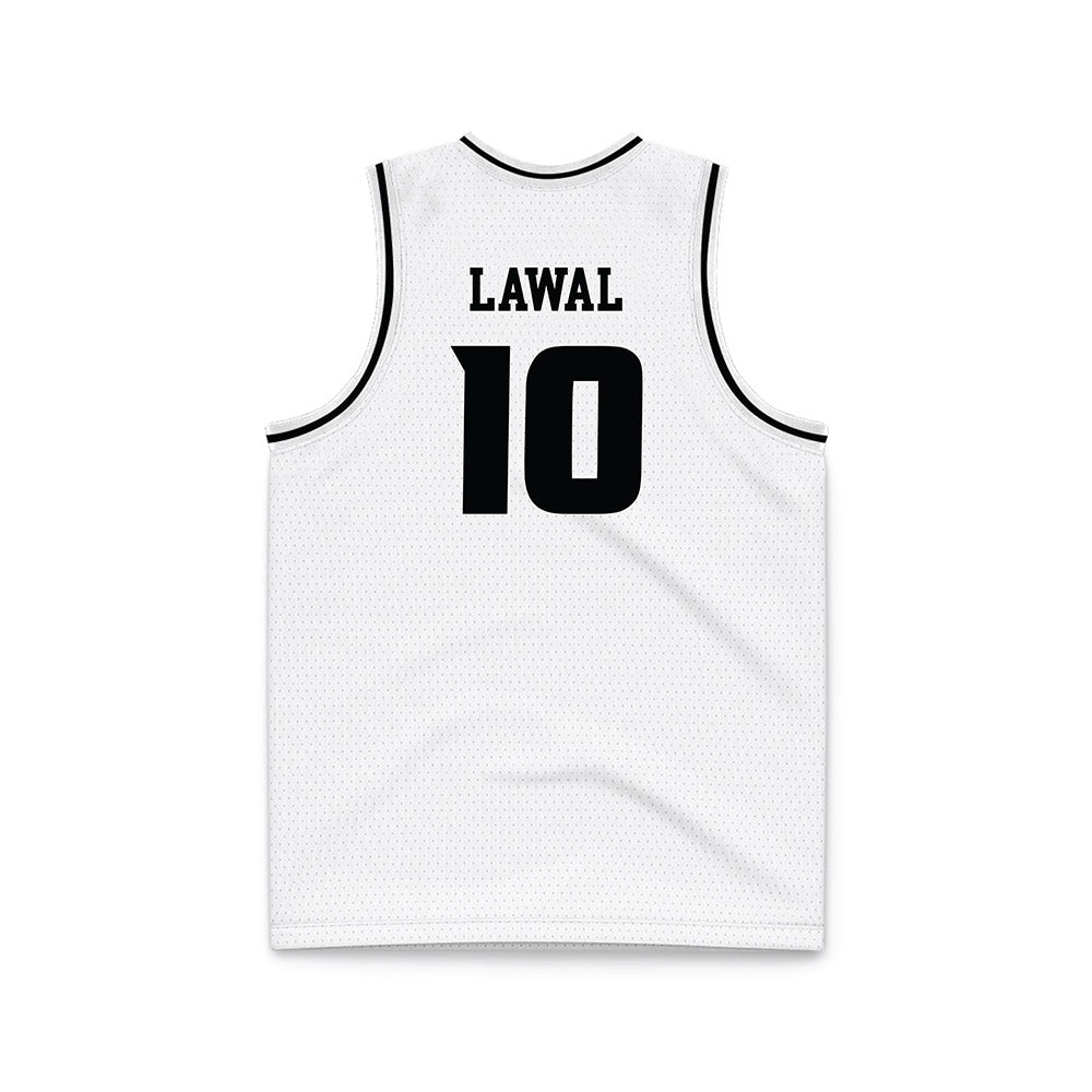 VCU - NCAA Men's Basketball : Toibu Lawal - White Basketball Jersey
