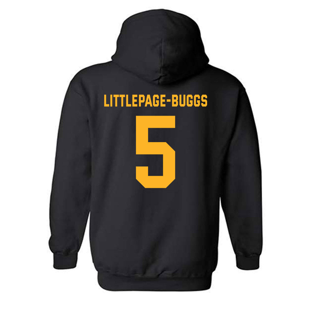 Baylor - NCAA Women's Basketball : Darianna Littlepage-Buggs - Hooded Sweatshirt Classic Shersey