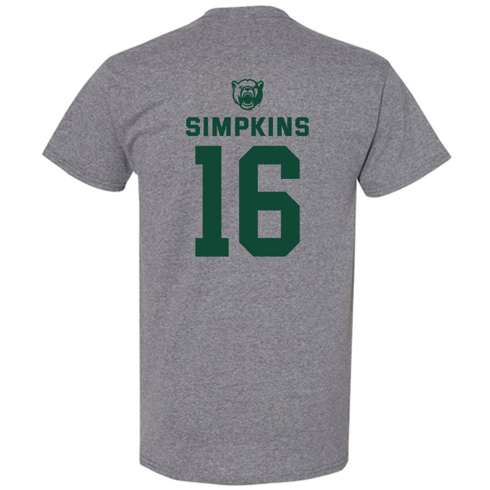Baylor - NCAA Football : Kendrick Simpkins - T-Shirt Classic Shersey