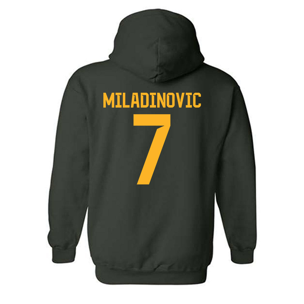 Baylor - NCAA Men's Tennis : Marko Miladinovic - Hooded Sweatshirt Classic Shersey