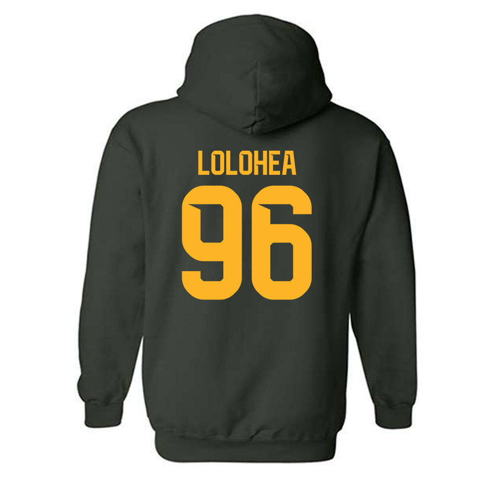 Baylor - NCAA Football : Tonga Lolohea - Hooded Sweatshirt Classic Shersey