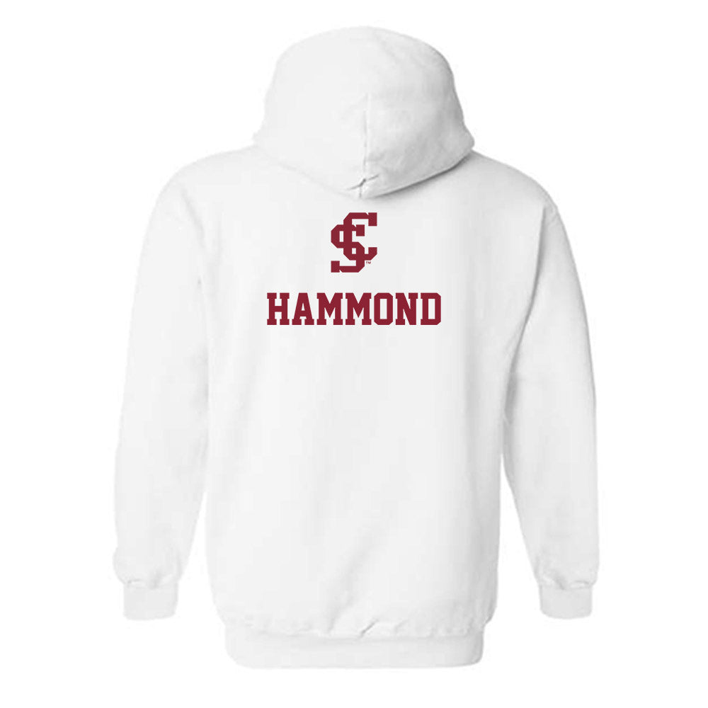 SCU - NCAA Men's Water Polo : Reece Hammond - Hooded Sweatshirt Classic Shersey