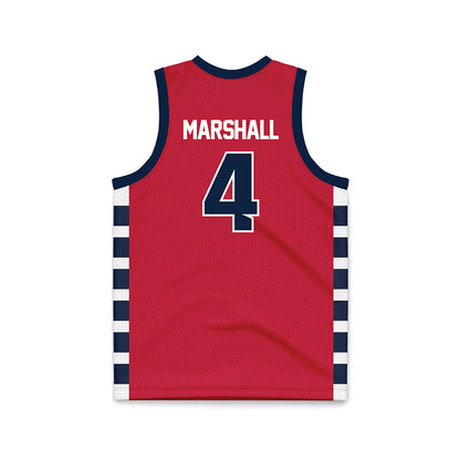 Samford - NCAA Men's Basketball : Jermaine Marshall - Basketball Jersey