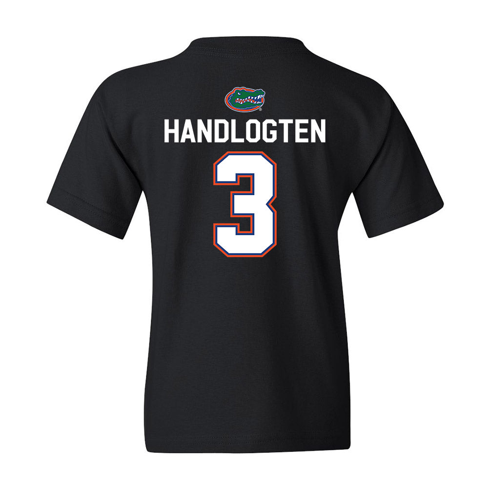 Florida - NCAA Men's Basketball : Micah Handlogten - Youth T-Shirt Sports Shersey