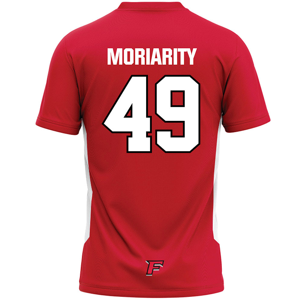 Fairfield - NCAA Men's Lacrosse : Hunter Moriarity - Lacrosse Jersey Red