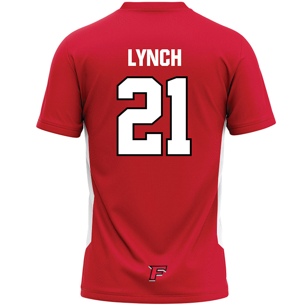 Fairfield - NCAA Men's Lacrosse : Keegan Lynch - Lacrosse Jersey Red