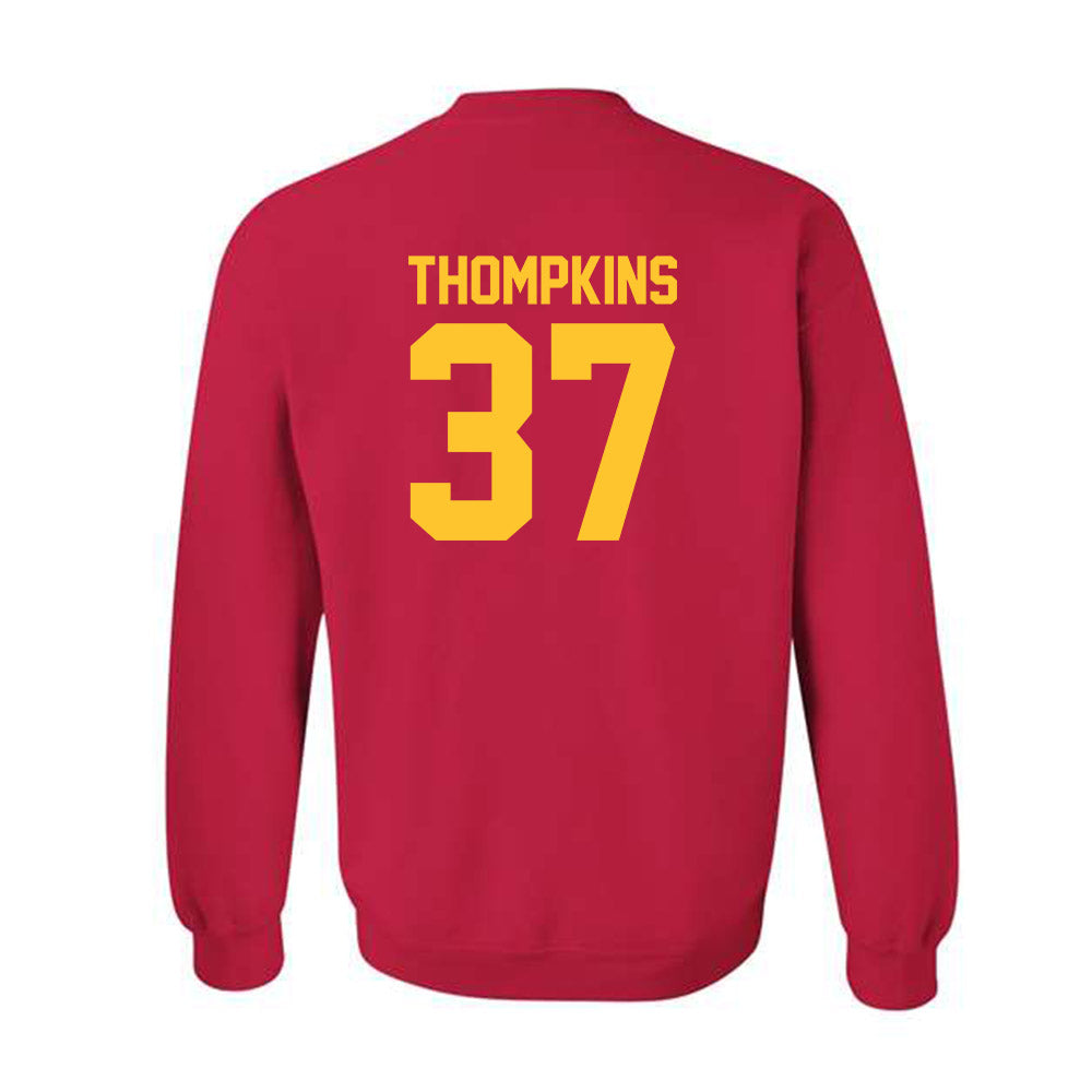 USC - NCAA Football : Devan Thompkins - Crewneck Sweatshirt Classic Shersey