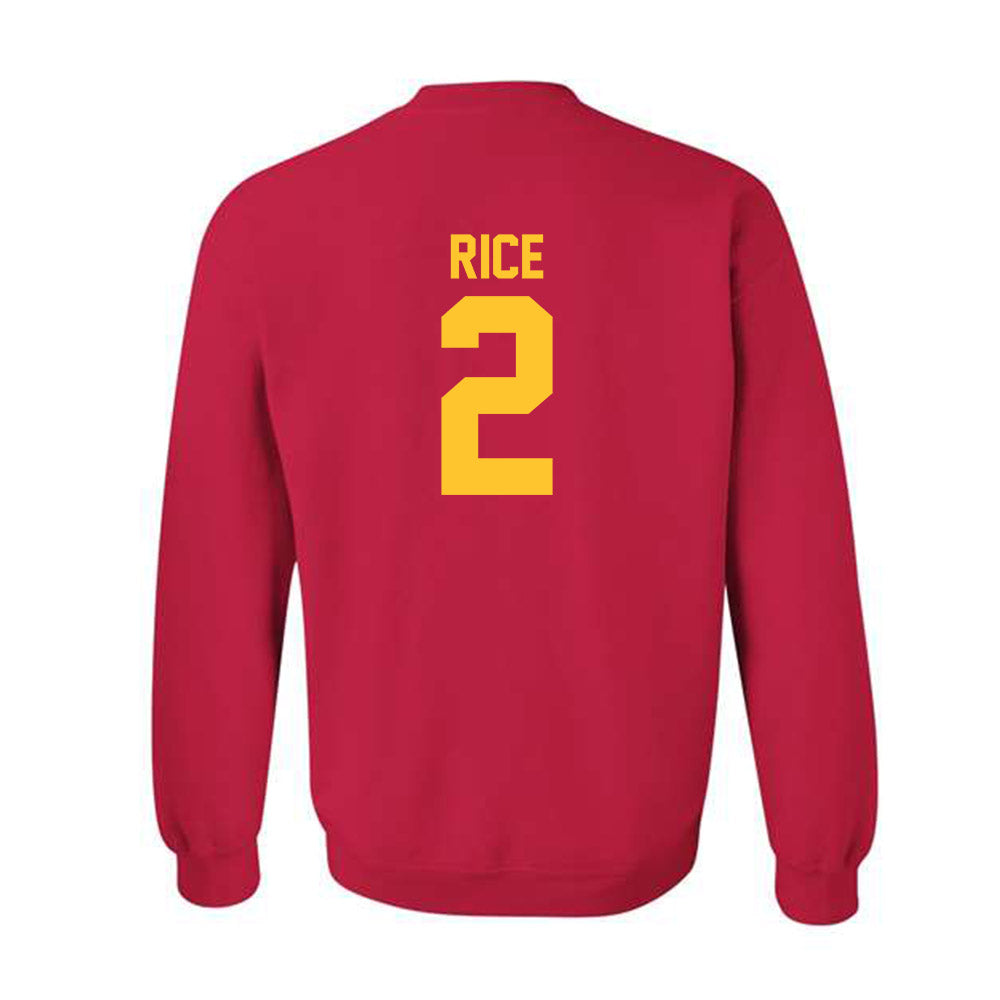 USC - NCAA Football : Brenden Rice - Crewneck Sweatshirt Classic Shersey