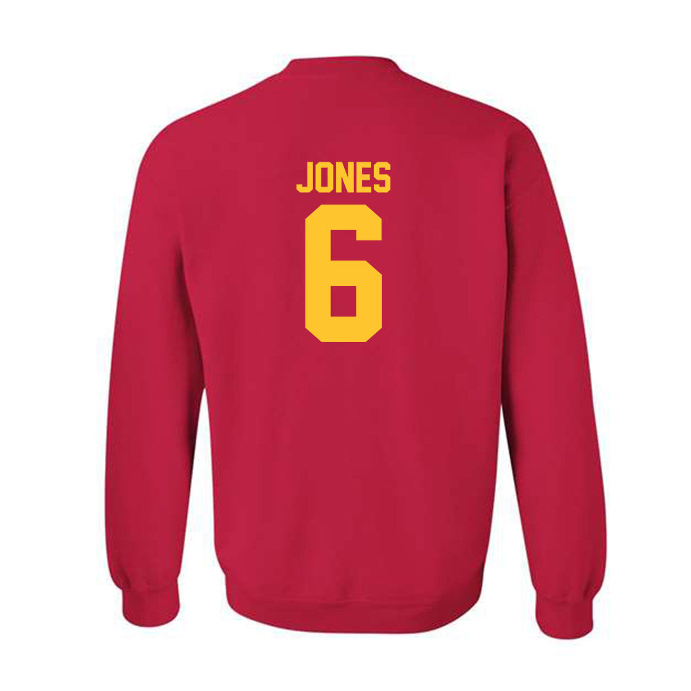 USC - NCAA Football : Austin Jones - Crewneck Sweatshirt Classic Shersey