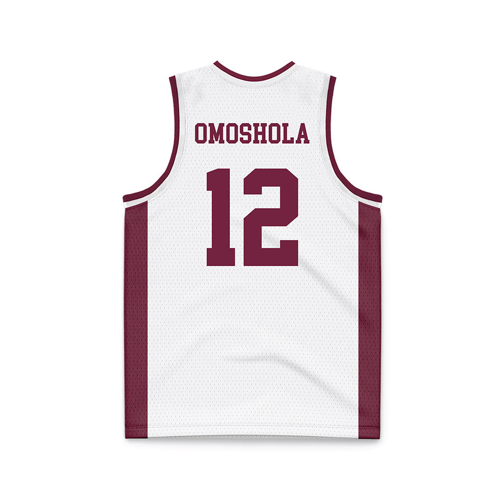 Fordham - NCAA Women's Basketball : Precious Omoshola - Basketball Jersey White