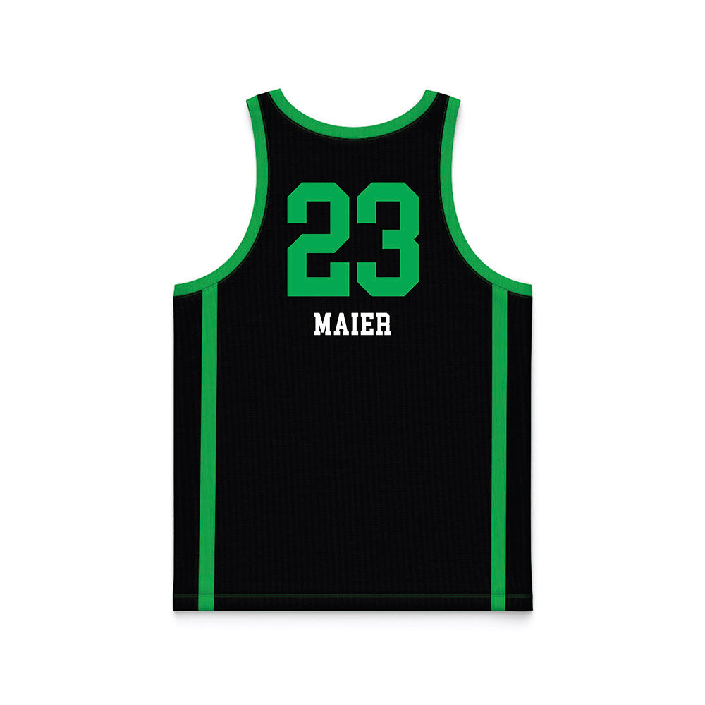 Marshall - NCAA Women's Basketball : Meredith Maier - Black Basketball Jersey