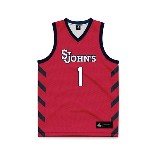 St. Johns - NCAA Women's Basketball : Unique Drake - Basketball Jersey Red