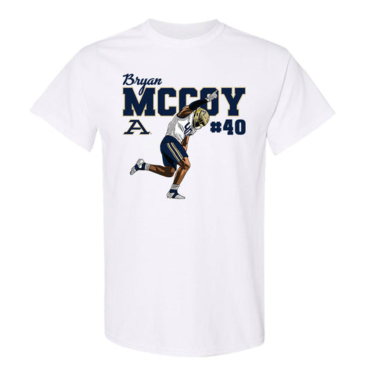 Akron - NCAA Football : Bryan McCoy - T-Shirt Player Illustration