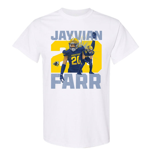 Augustana - NCAA Football : Jayvian Farr - T-Shirt Individual Caricature