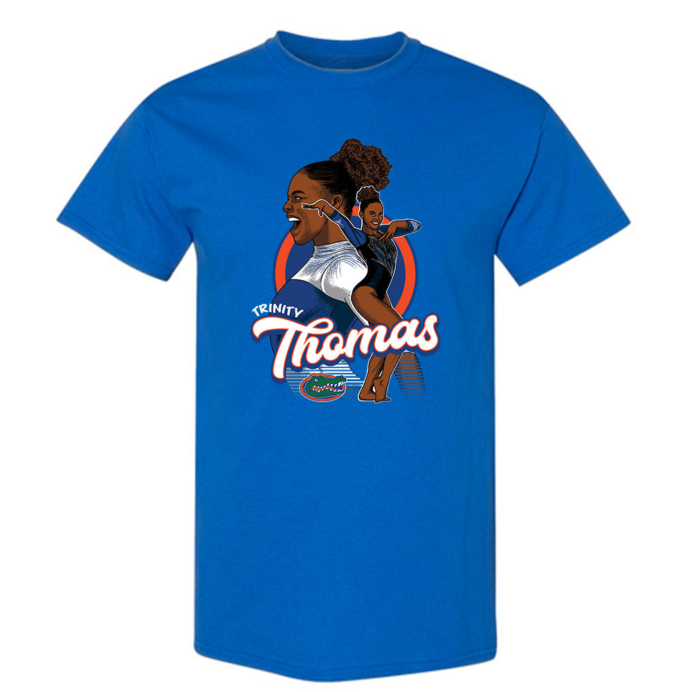 Florida - Gymnastics Alumni : Trinity Thomas - T-Shirt Individual Caricature