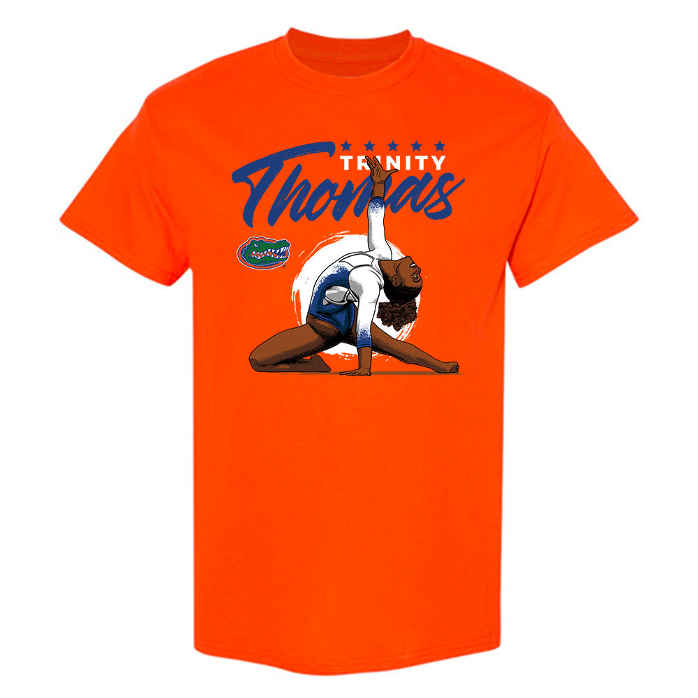 Florida - Gymnastics Alumni : Trinity Thomas - T-Shirt Individual Caricature