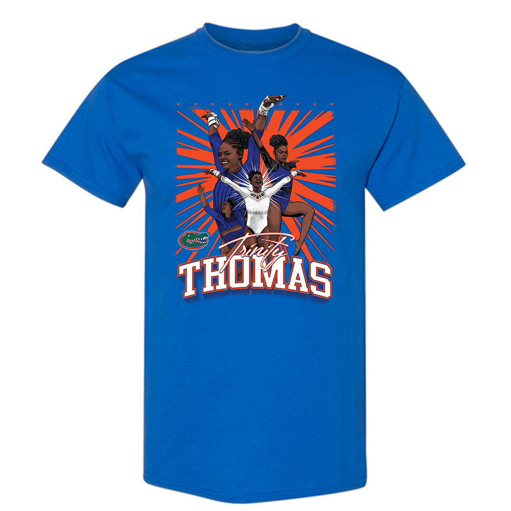 Florida - Gymnastics Alumni : Trinity Thomas - T-Shirt Individual Caricature