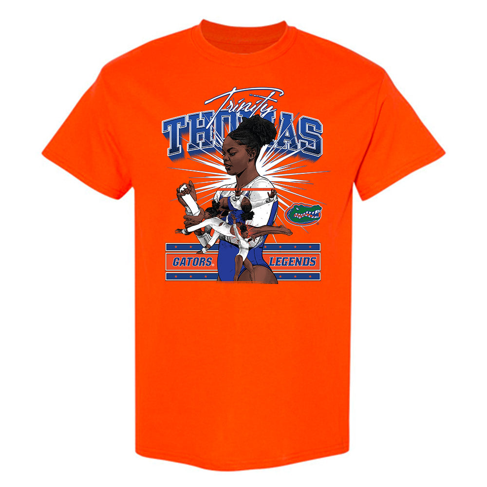 Florida - Gymnastics Alumni : Trinity Thomas - T-Shirt Individual Caricature