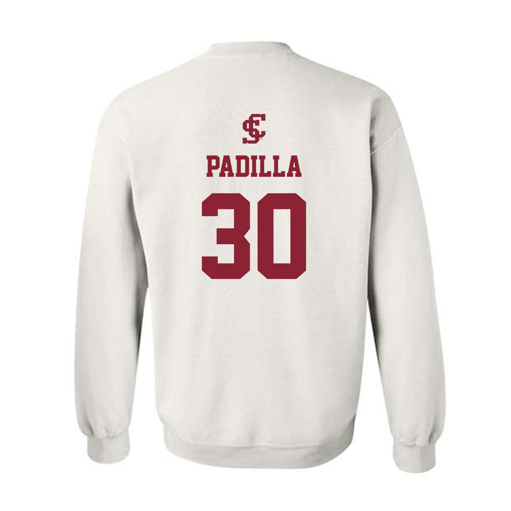 SCU - NCAA Baseball : Bryce Padilla - Crewneck Sweatshirt Classic Shersey