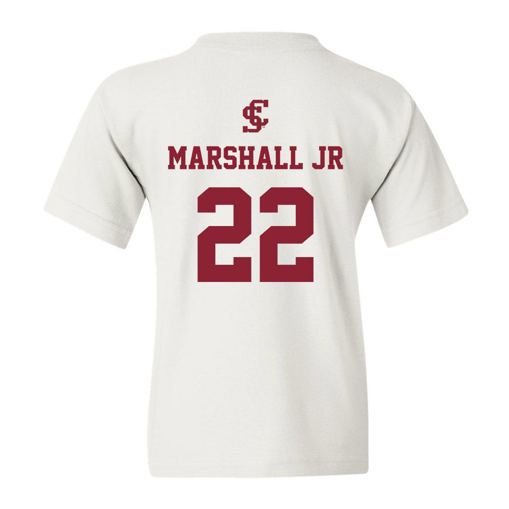 SCU - NCAA Men's Basketball : Carlos Marshall Jr - Youth T-Shirt Classic Shersey