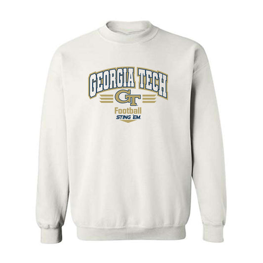 Georgia Tech - NCAA Football : Zachary Pyron - Crewneck Sweatshirt Classic Shersey