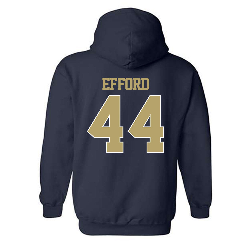 Georgia Tech - NCAA Football : Kyle Efford - Hooded Sweatshirt Classic Shersey