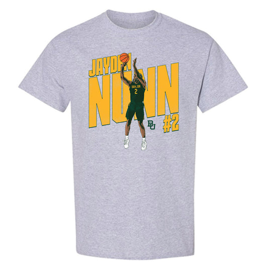 Baylor - NCAA Men's Basketball : Jayden Nunn - T-Shirt Individual Caricature