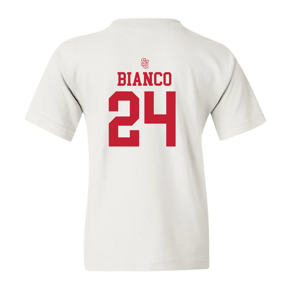 St. Johns - NCAA Softball : Jessica Bianco - Youth T-Shirt Sports Shersey