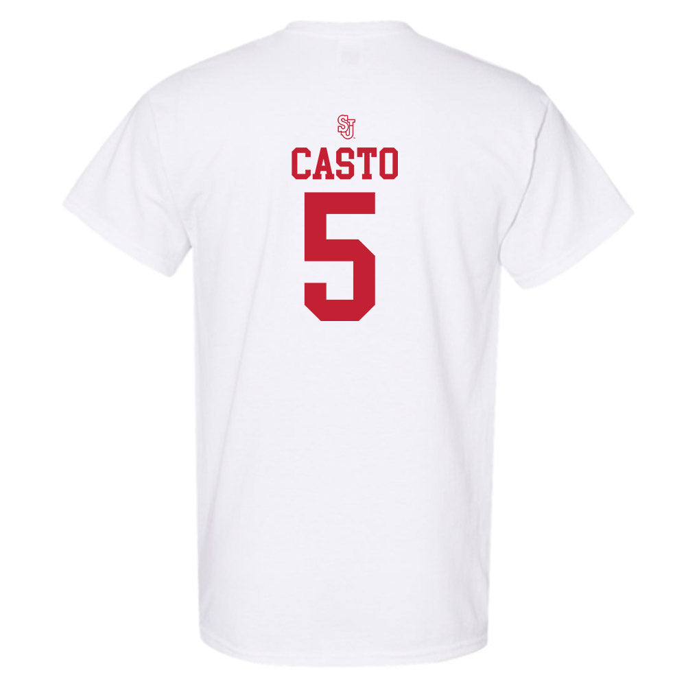 St. Johns - NCAA Softball : Natalie Casto - T-Shirt Sports Shersey