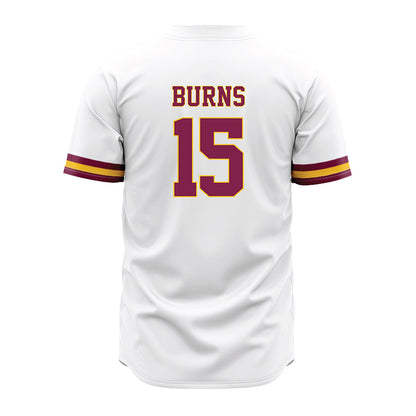 Arizona State - NCAA Baseball : Thomas Burns - Baseball Jersey White