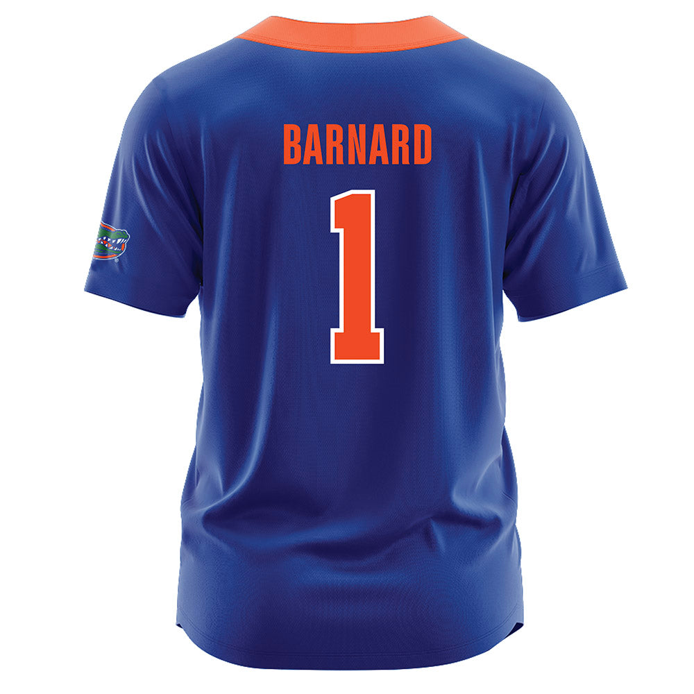 Florida - NCAA Softball : Brooke Barnard - Softball Jersey Blue