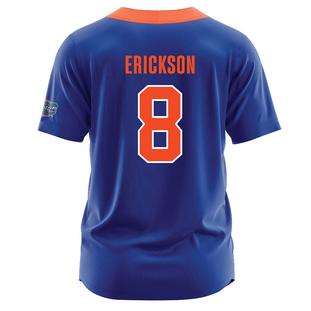 Florida - NCAA Softball : Jocelyn Erickson - Softball Jersey Blue