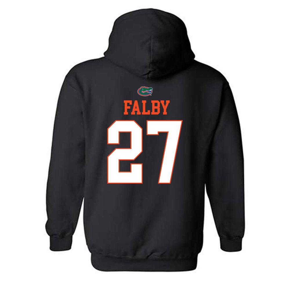 Florida - NCAA Softball : Kendra Falby - Hooded Sweatshirt Sports Shersey