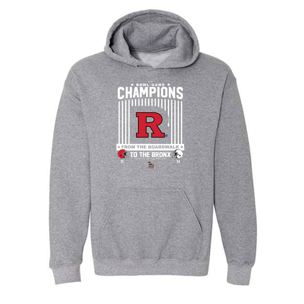 Rutgers - NCAA Football : Bowl Game Champions Hooded Sweatshirt