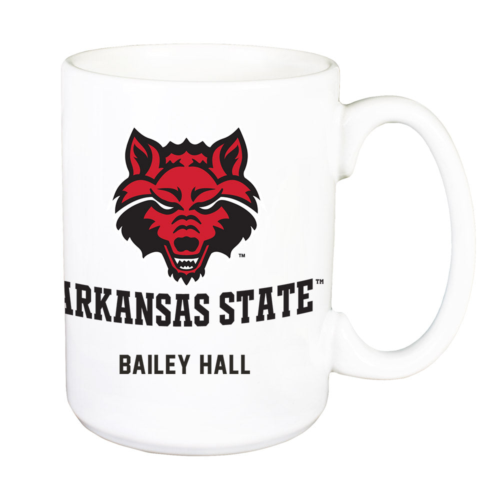 Arkansas State - NCAA Women's Volleyball : Bailey Hall - Mug